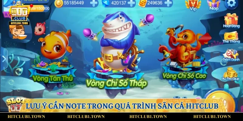 Những điểm chú ý thêm trong quá trình săn bắn